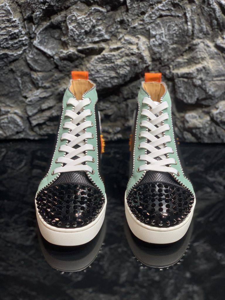 1:1 Christian Louboutin Schuhe Rotes Rindsleder Designer Replik 19
