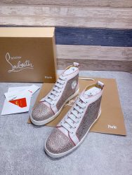 1:1 Christian Louboutin Shoes Red Cowhide Designer Replica 20