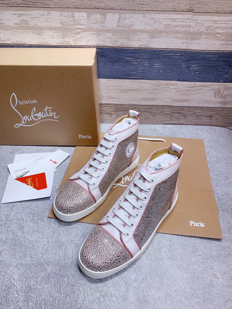 1:1 Christian Louboutin Schuhe Rotes Rindsleder Designer Replik 20