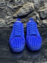 1:1 Christian Louboutin zapatos de cuero de vaca rojo de diseño de réplica 3