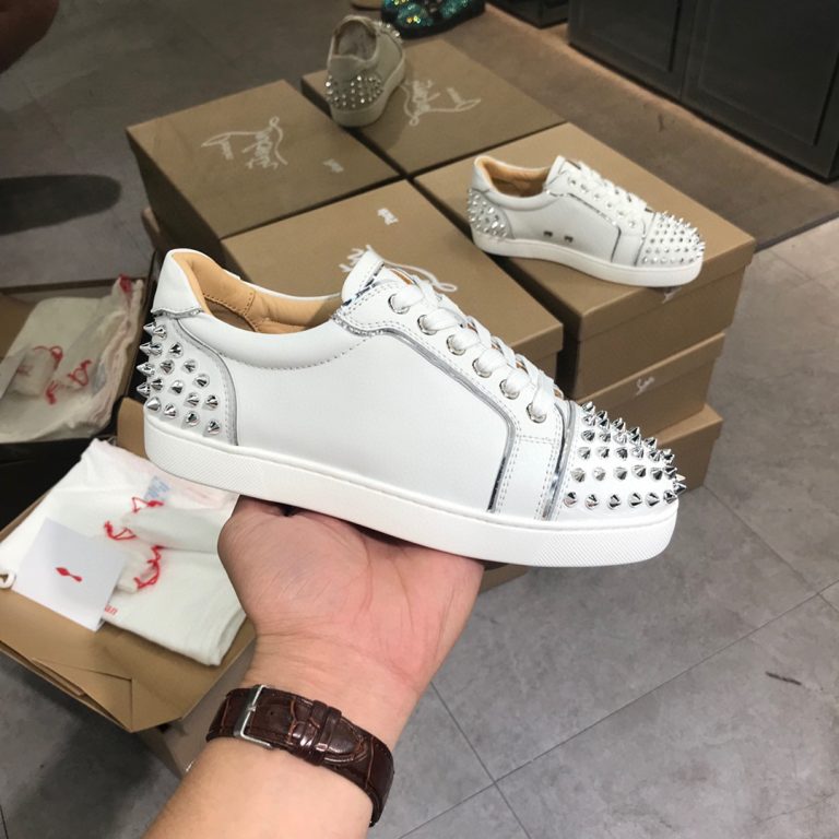 1:1 Christian Louboutin Shoes Red Cowhide Designer Replica 8