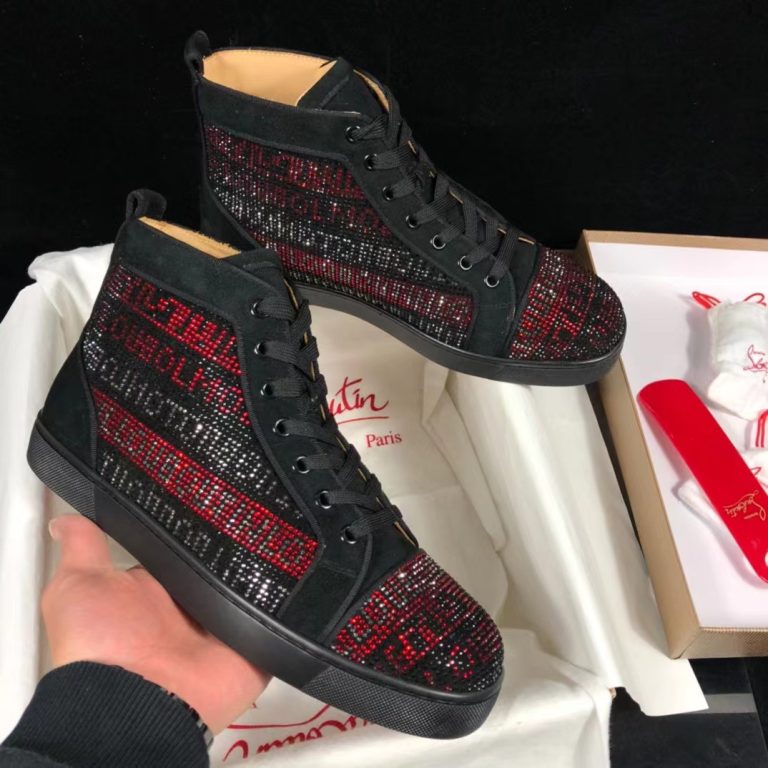 1:1 Christian Louboutin Schuhe Rotes Rindsleder Luxus Replik 8