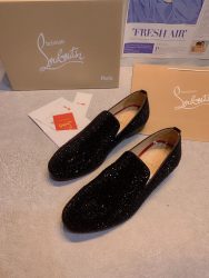 1:1 Christian Louboutin Shoes Red Cowhide Replica Designer 15