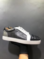 1:1 Christian Louboutin Shoes Red Cowhide Replica Designer 16