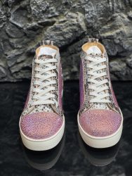 1:1 Christian Louboutin Schuhe Rotes Rindsleder Replik Designer 19