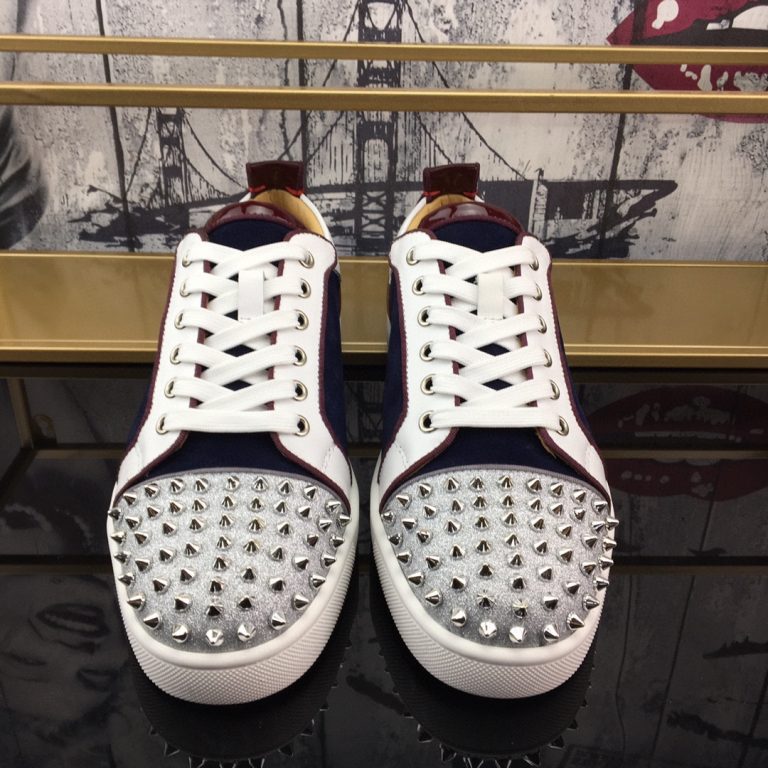 1:1 Christian Louboutin Zapatos Piel de vaca roja Replica Diseñador 6