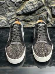1:1 Zapatos Christian Louboutin Piel de vaca roja Super Clon Réplica 3