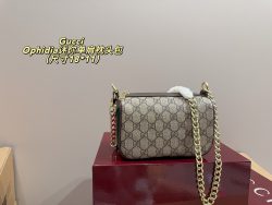 1:1 Gucci Bag Red Retro Luxury High Quality