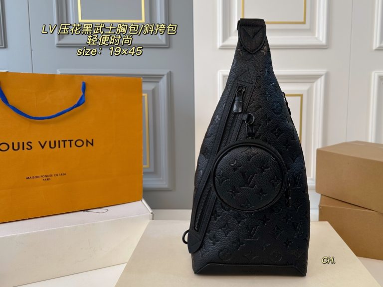 1:1 Louis Vuitton Black Classic Fashion Designer