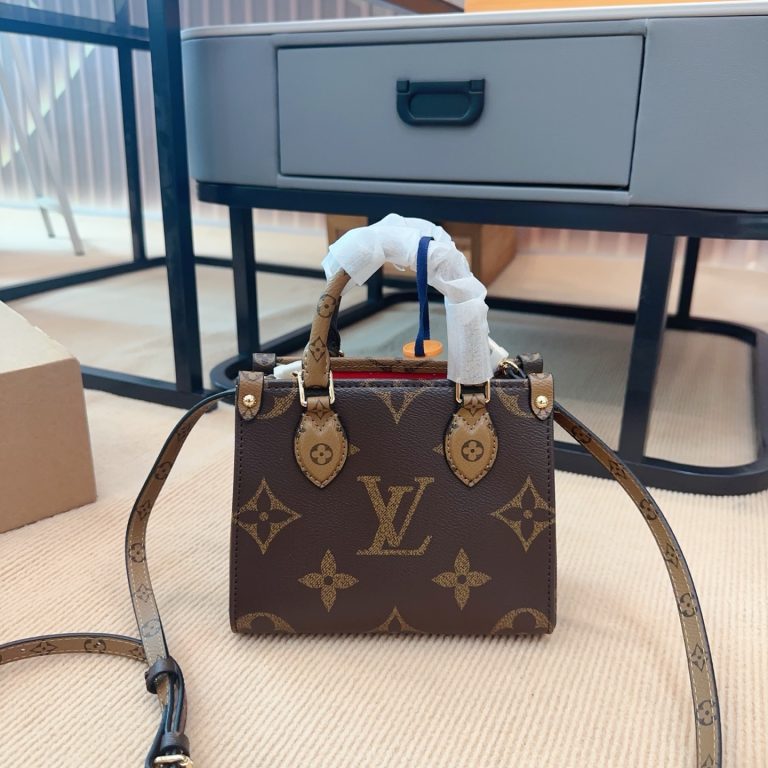 1:1 Lv Tasche Rot Elegant Street Erste Kopie