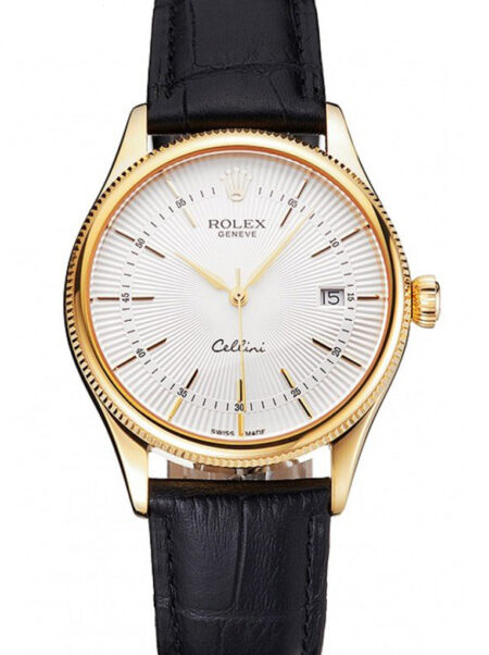Reddit FashionReps Rolex  Superclone Rolex Cellini 38mm White Dial REP016791