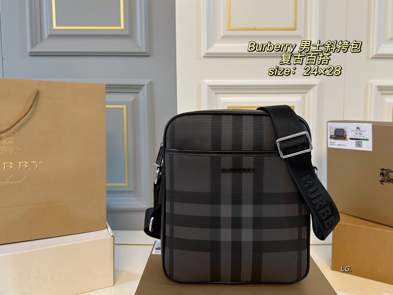 Aaa Burberry Bag Leather Retro Crossbody Look Alike