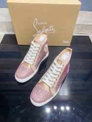 Aaa Christian Louboutin Shoes Red Cowhide 1:1 Replica 16