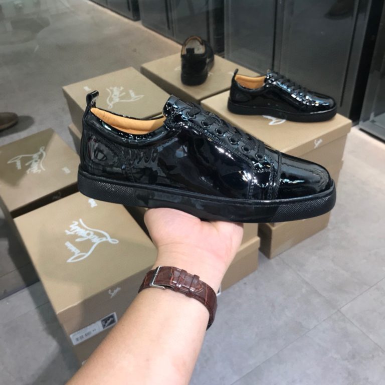 Aaa Christian Louboutin Zapatos de piel de vaca roja Dupe Replica 3