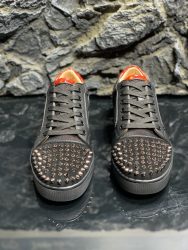 Aaa Christian Louboutin Shoes Red Cowhide Dupe Replica 7