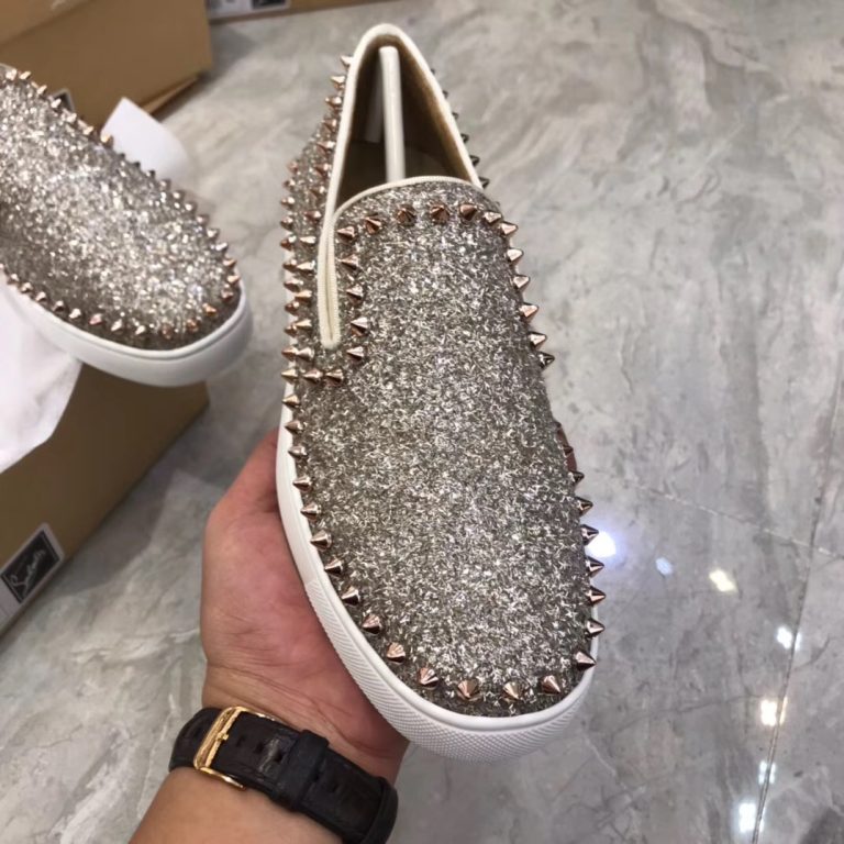 Aaa Christian Louboutin Shoes Red Cowhide Fake Replica