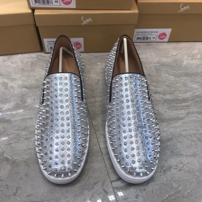 Aaa Christian Louboutin Shoes Red Cowhide Fake Replica 8