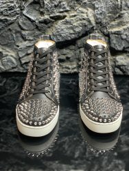 Aaa Christian Louboutin Shoes Red Cowhide First Copy Replica 7