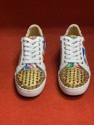 Aaa Christian Louboutin Shoes Red Cowhide High Quality Replica 3