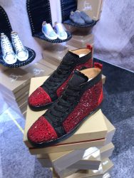 Aaa Christian Louboutin Shoes Red Cowhide Look Alike Replica 11