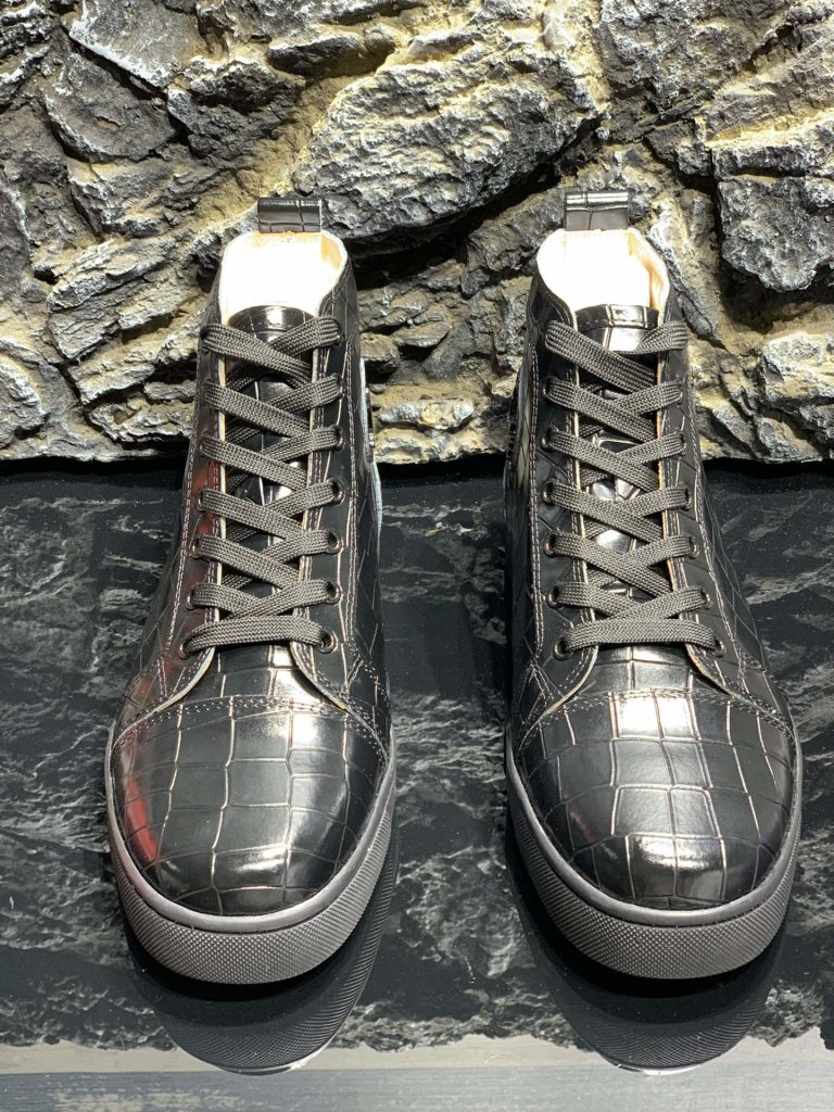Aaa Christian Louboutin Schuhe Rotes Rindsleder Replik Designer 12
