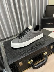 Armani Shoes Cowhide Casual 1:1 Knock Off Designer Shoes
