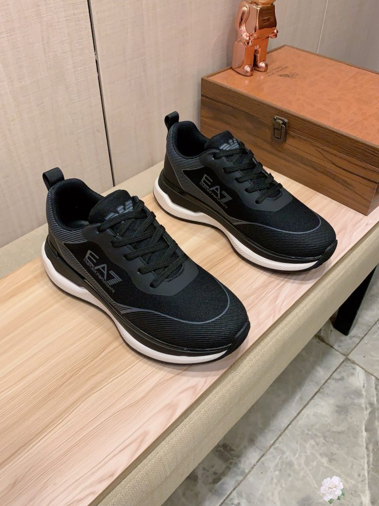 Armani Zapatos de cuero de vaca Casual 1:1 Replica Jordan Shoes