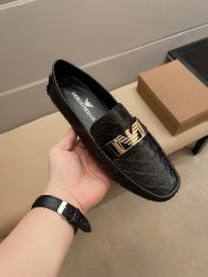 Armani Schuhe Rindsleder Casual Dupe Fake Turnschuhe Billig