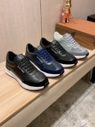Armani Shoes Cowhide Casual Fake Valentino Knock Off Shoes