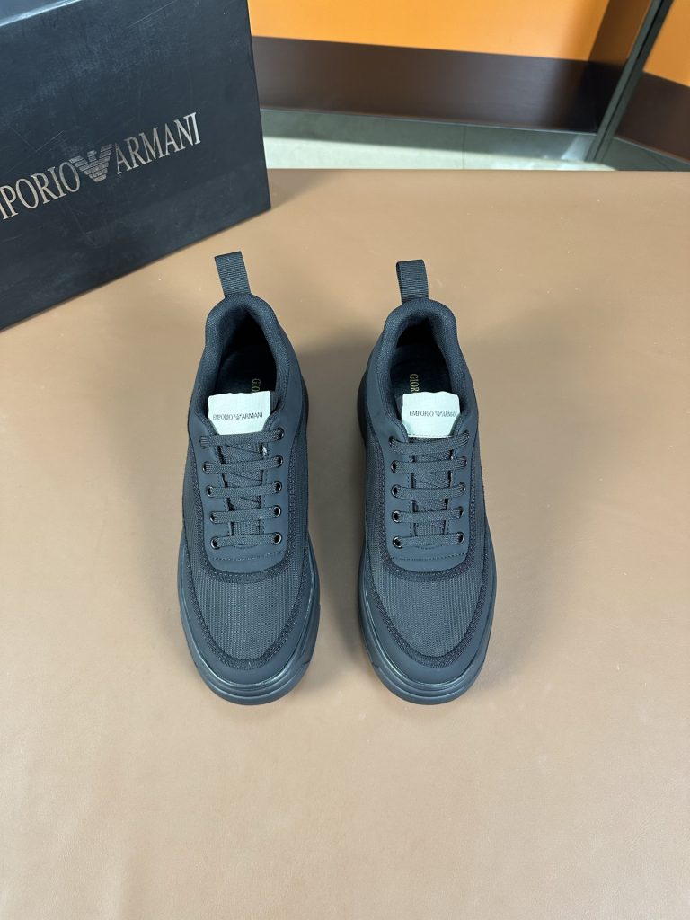 Réplica de zapatos Armani de piel