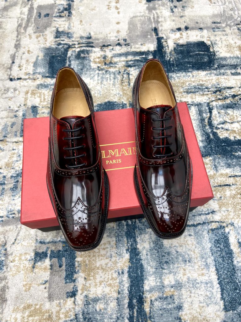 Balmain Shoes Leather Luxury Aaa Buy Replica Shoes