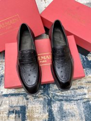 Balmain Shoes Leather Luxury High Quality Best Replica Shoes