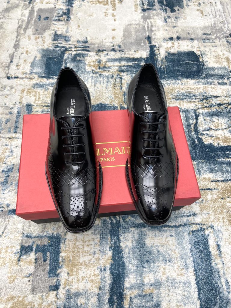 Balmain Shoes Leather Luxury Look Alike Fake Sneakers