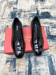 Balmain Shoes Leather Luxury High Quality Best Replica Shoes