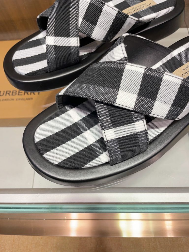 Burberry Schuhe Canvas Classic 1:1 Fake Schuhe Billig