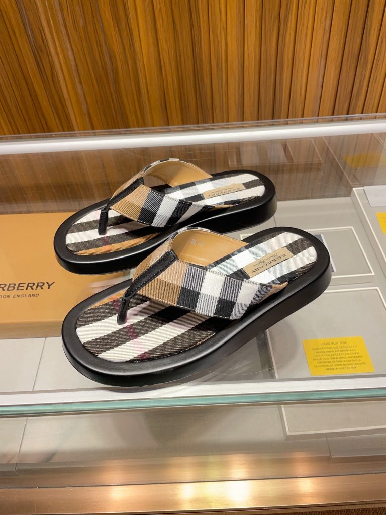 Burberry Shoes Canvas Classic Super Clone Replica Shoes