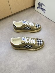 Burberry Shoes Cowhide Casual Super Clone Fake Trainers