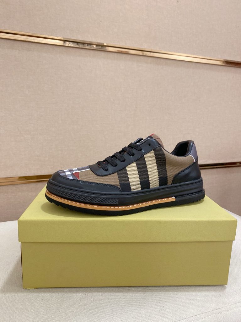Burberry zapatos de cuero de vaca de alta calidad réplica de zapatos de diseño