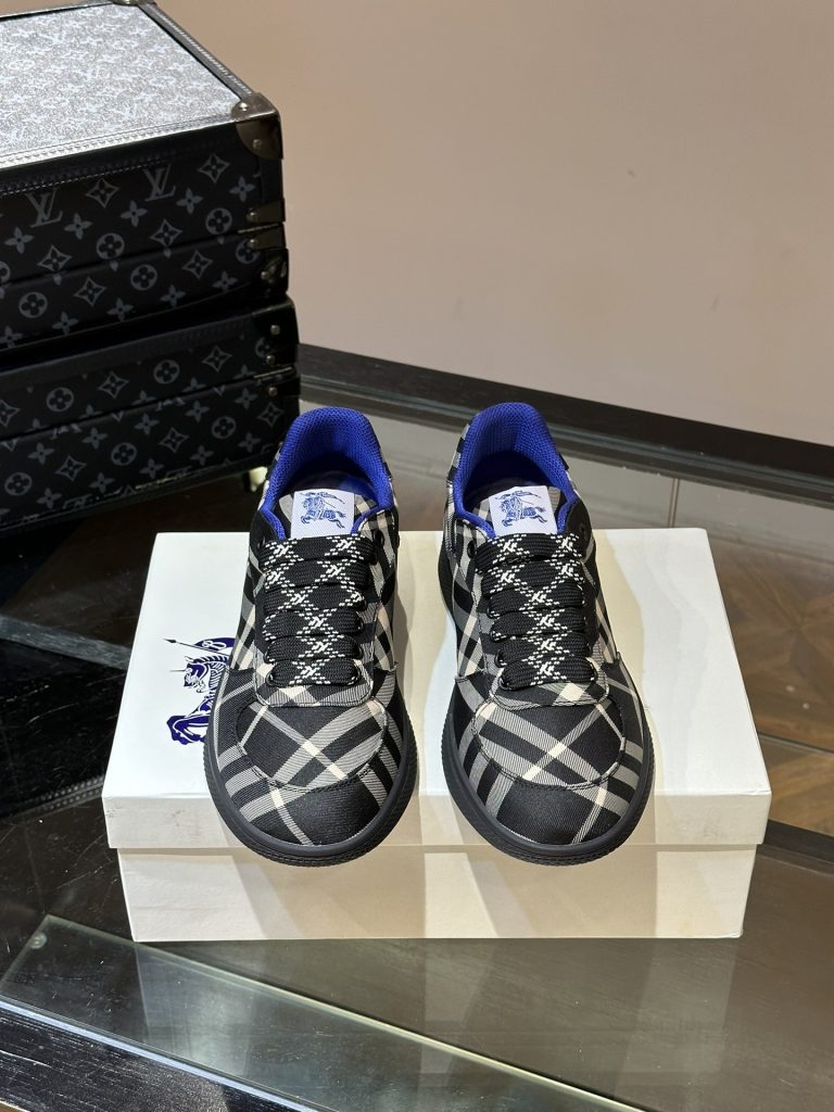 Burberry Zapatos De Piel De Vaca Vintage Aaa Replica Designer Shoes