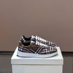 Burberry Shoes Cowhide Vintage Luxury Fake Shoes For Sale