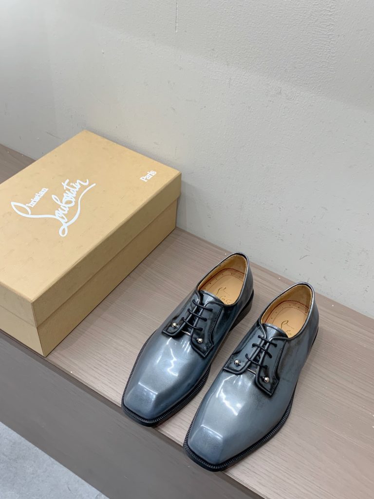 Christian Louboutin Schuhe Leder Klassisch Erste Kopie Gefälschte Schuhe Websites Liste