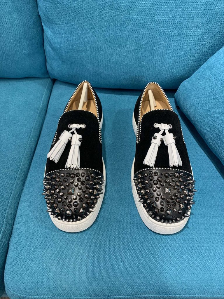 Diseñador Christian Louboutin Zapatos de piel de vaca roja Aaa Replica 2