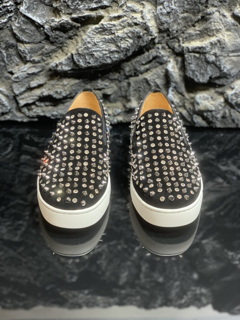 Designer Christian Louboutin Shoes Red Cowhide Aaa Replica 5