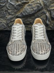 Designer Christian Louboutin Shoes Red Cowhide Aaa Replica 7