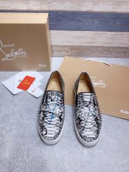 Designer Christian Louboutin Shoes Red Cowhide Dupe Replica 3