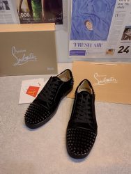 Designer Christian Louboutin Shoes Red Cowhide Dupe Replica 5