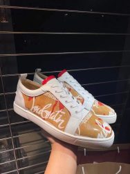 Designer Christian Louboutin Shoes Red Cowhide Fake Replica 5
