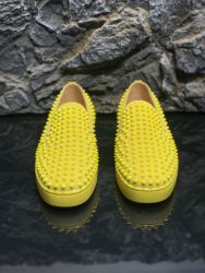 Designer Christian Louboutin Shoes Red Cowhide First Copy Replica 7