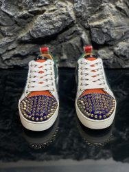 Designer Christian Louboutin Shoes Red Cowhide High Quality Replica 1