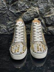 Designer Christian Louboutin Shoes Red Cowhide High Quality Replica 13